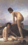 Adolphe William Bouguereau The Bathers (mk26) painting